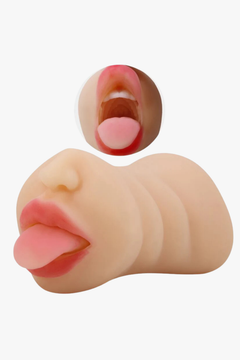 Crazy Bull Sarah Mouth and Vagina Realistic Dual Entry Masturbator