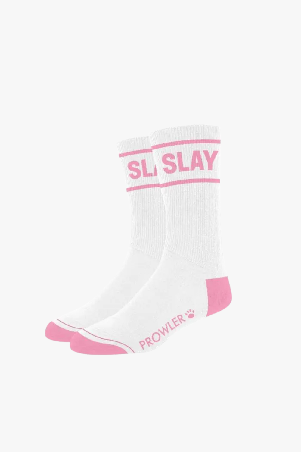Men's Prowler RED Slay Socks featuring bold red and black design, made for comfort and style.