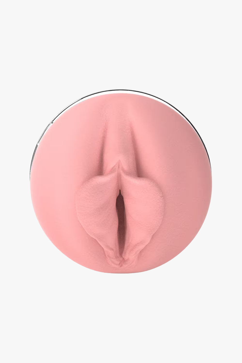 Fleshlight Quiver warming and vibrating realistic masturbator, textured interior, shown with open design and discreet packaging.