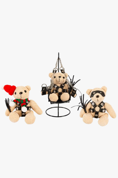 S&M Bondage Teddy Bear Keyrings