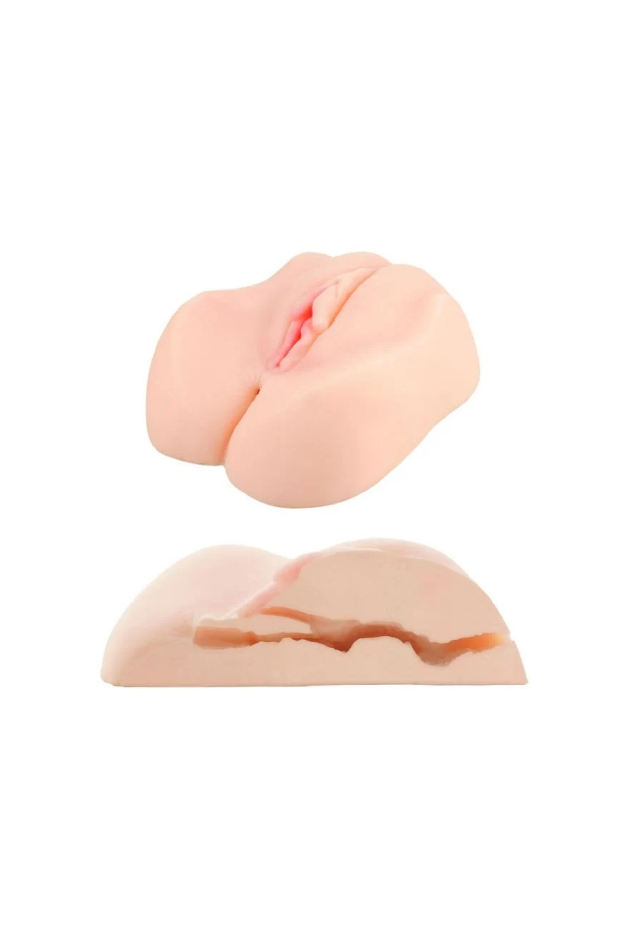 Me You Us Miss Mia Premium Vibrating Realistic Masturbator Flesh