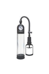 Me You Us Gauge It Pump Suction Pump - luxury gauge penis pump showcasing ergonomic design and clear chamber for optimal performance.