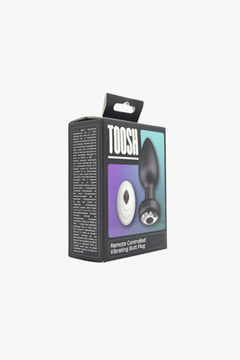 Toosh Remote Controlled Silicone Vibrating Butt Plug