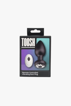 Toosh Remote Controlled Silicone Vibrating Butt Plug