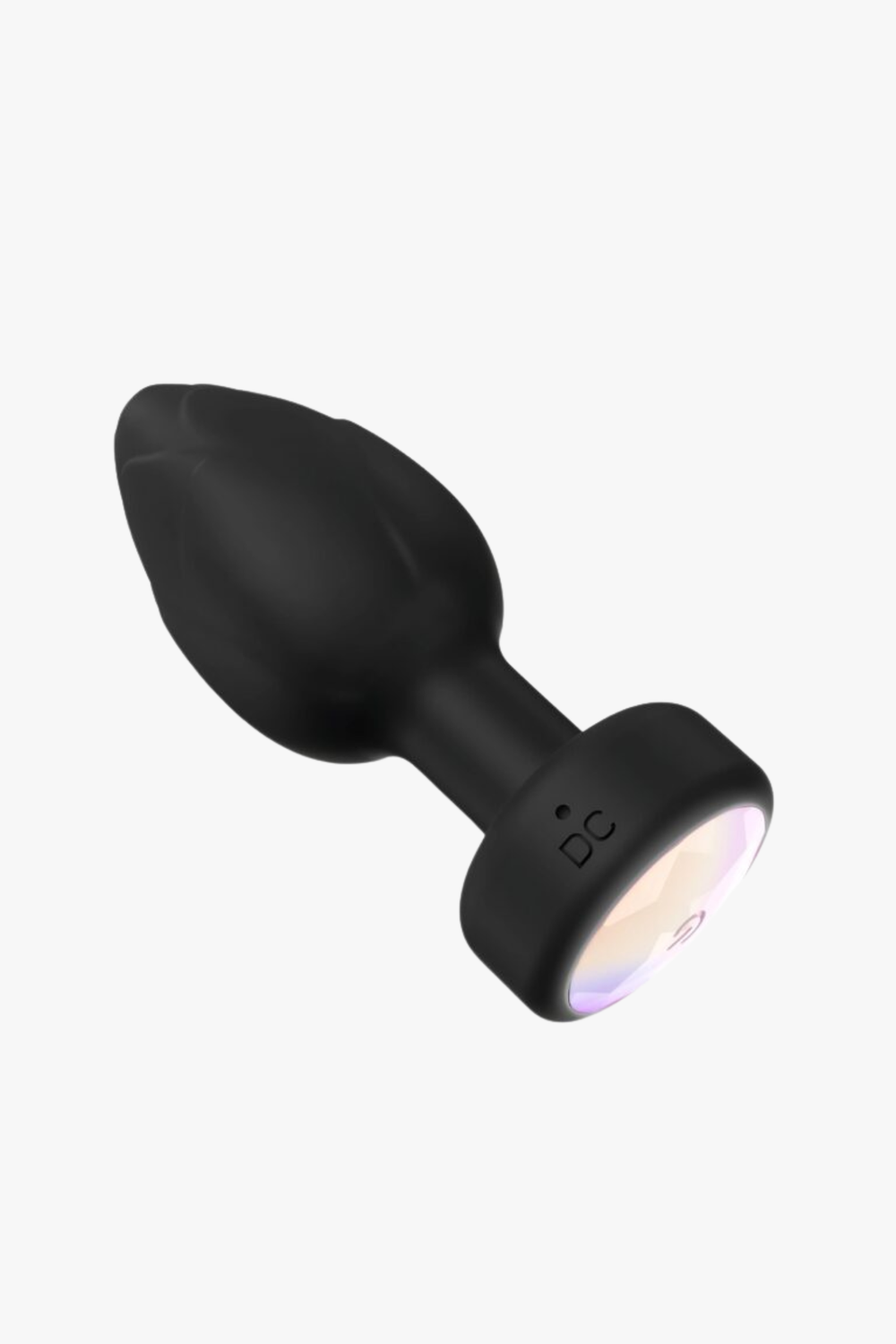 Toosh remote-controlled vibrating butt plug with light-up features, made of smooth silicone for comfortable use.