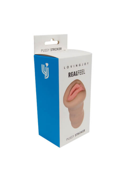 Loving Joy Real Feel 5-Inch Pussy Stroker with Textured Sleeve for Ultimate Pleasure
