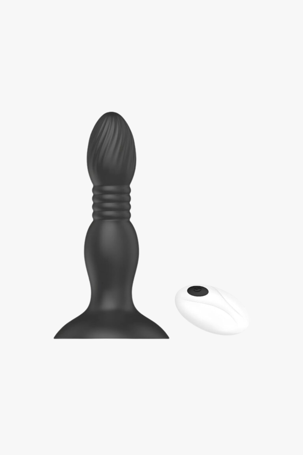 Toosh remote-controlled thrusting butt plug with a sleek design, featuring realistic detailing and a smooth, body-safe surface.