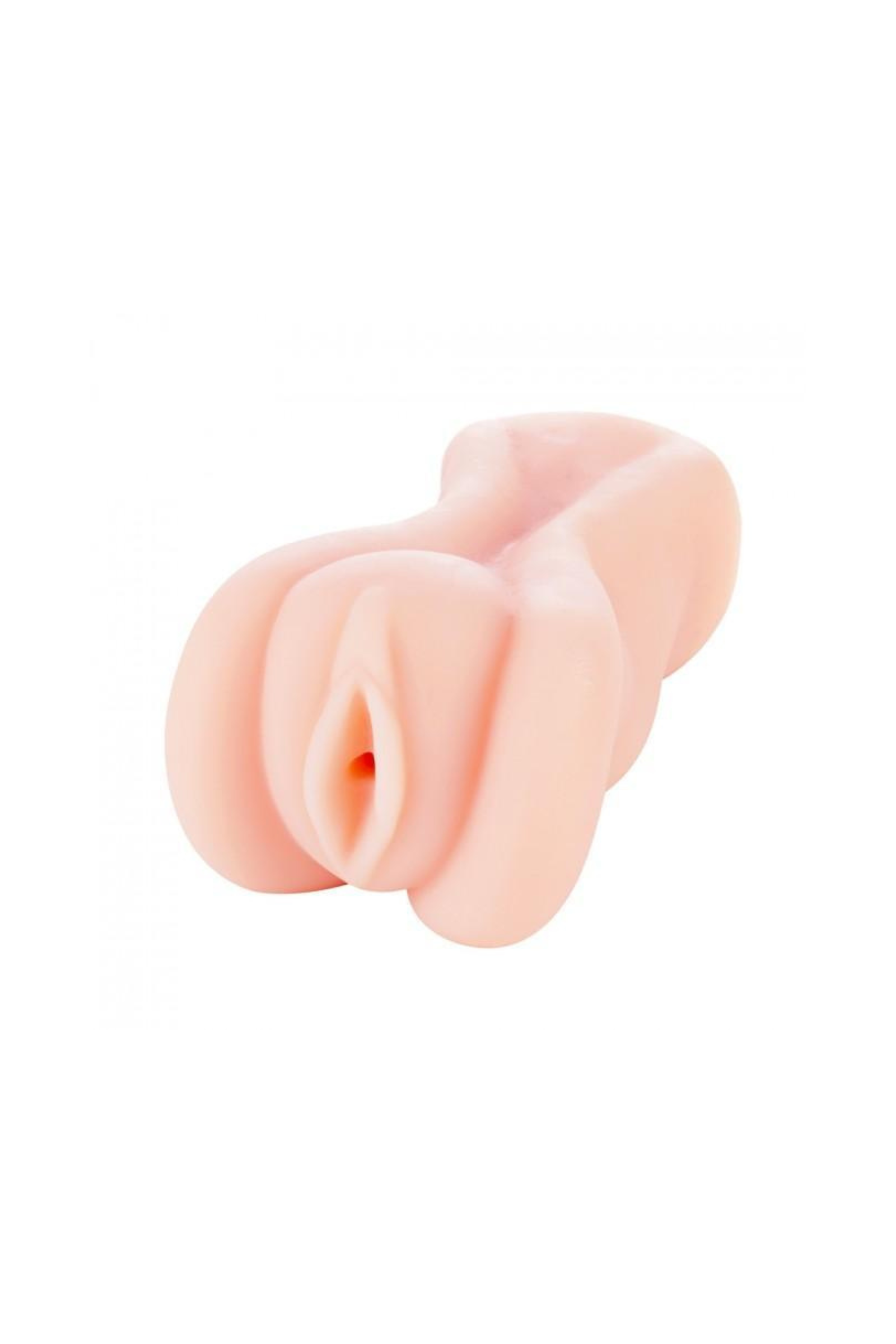 Close-up of Miss Mischa Deluxe realistic masturbator by Me You Us, showing lifelike texture and smooth latex-free material.