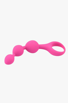Triple Ripple Silicone Anal Beads Set - Gradually Increase for Sensory Pleasure