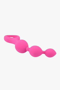 Triple Ripple Silicone Anal Beads Set - Gradually Increase for Sensory Pleasure