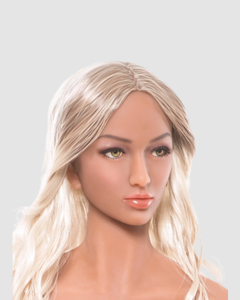 Pipedream Ultimate Fantasy Realistic Doll - Kitty dressed in fashionable attire, compatible with standard clothing and footwear.