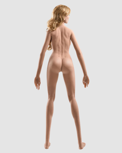 Close-up of Pipedream Ultimate Fantasy Realistic Doll - Mandy emphasising her stunning realistic features.