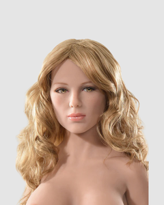 Pipedream Ultimate Fantasy Realistic Doll - Mandy with delicate facial features, accentuating the realism of this premium companion doll.