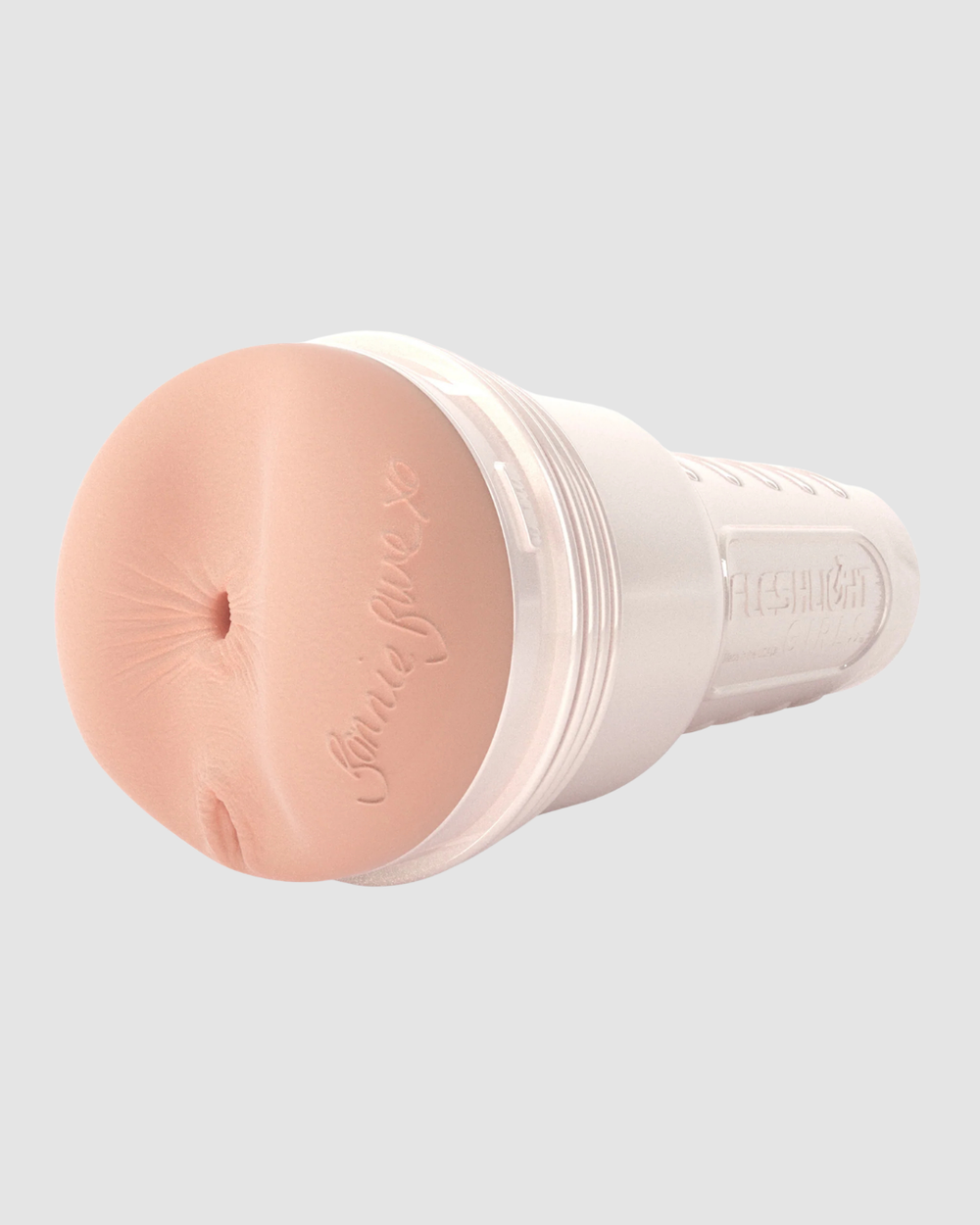 Fleshlight Girls Bonnie Blue Zero Miles anal masturbator with realistic textures and detailed design for pleasure.