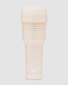 Close-up of Fleshlight Girls Riley Reid Insomnia Blow Job Masturbator, focusing on its warm flesh tone colour and realistic feel, perfect for exquisite pleasure.