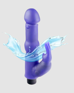 Elegant design of the Me You Us Water Bunny Splashproof Rabbit Vibrator Purple, offering a powerful rabbit vibrator experience for ultimate satisfaction.