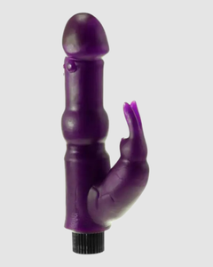 Me You Us Water Bunny Splashproof Rabbit Vibrator Purple, a luxurious rabbit vibrator designed for exquisite dual stimulation and pleasure.