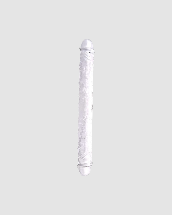 Loving Joy Double Ended Clear Jelly Dildo