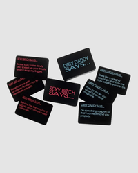 Bedroom Commands Couples Card Game