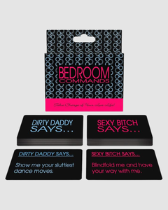 Bedroom Commands Couples Card Game