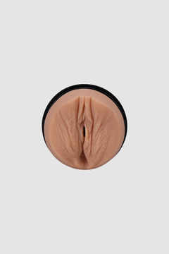 Uncover the artistry of intimacy with the Main Squeeze Stroker, Skye Blue edition, crafted for a luxurious touch and adjustable suction control.