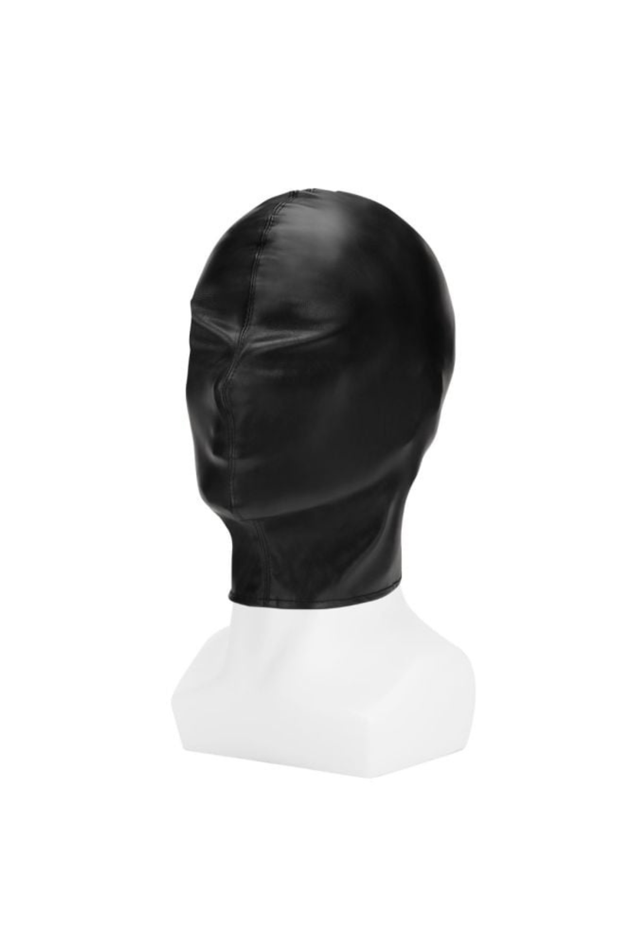 Elegant Me You Us Black Full Coverage Hood designed for sensory play and BDSM adventures, enhancing the thrill of erotic submission.