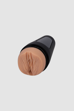 Indulge in the ultimate pleasure with the Main Squeeze Stroker, designed in Skye Blue with premium Ultraskyn material for a lifelike experience.