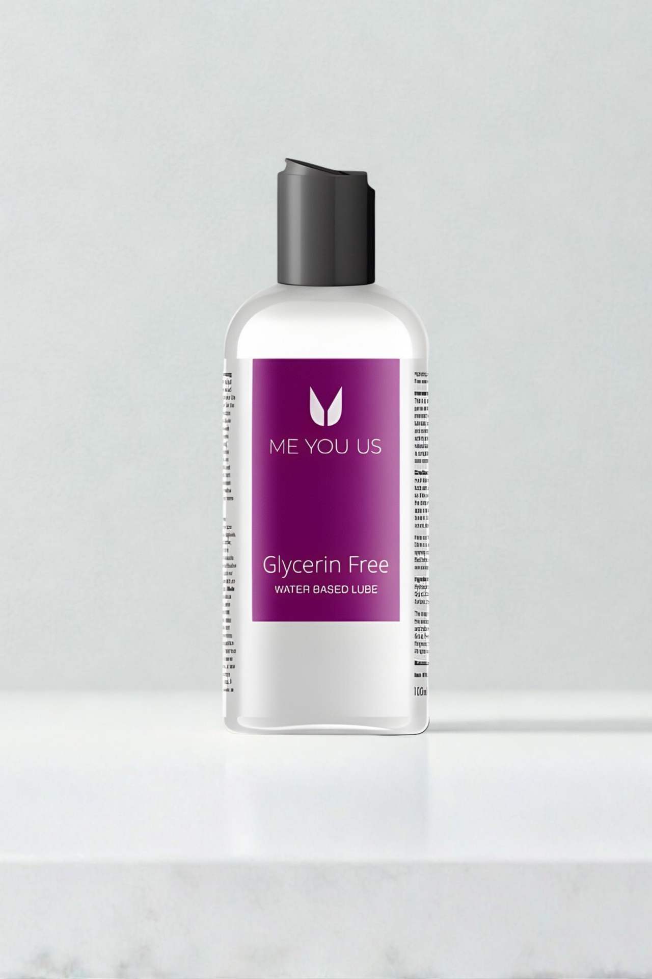 Glycerine Free Slix Water Based Lube in a beautifully packaged setting, illustrating its suitability for sensitive skin and compatibility with adult toys.