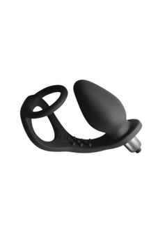 RO-Zen waterproof silicone vibrating anal toy with 7-speed bullet from Rocks Off, shown in a sleek, smooth design.