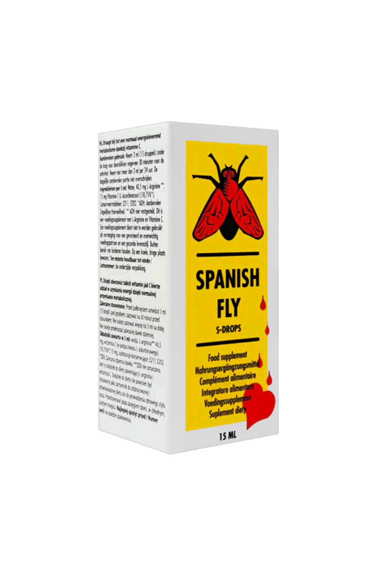 Spanish Fly Liquid Aphrodisiac 15ml Bottle for Passionate Lovemaking