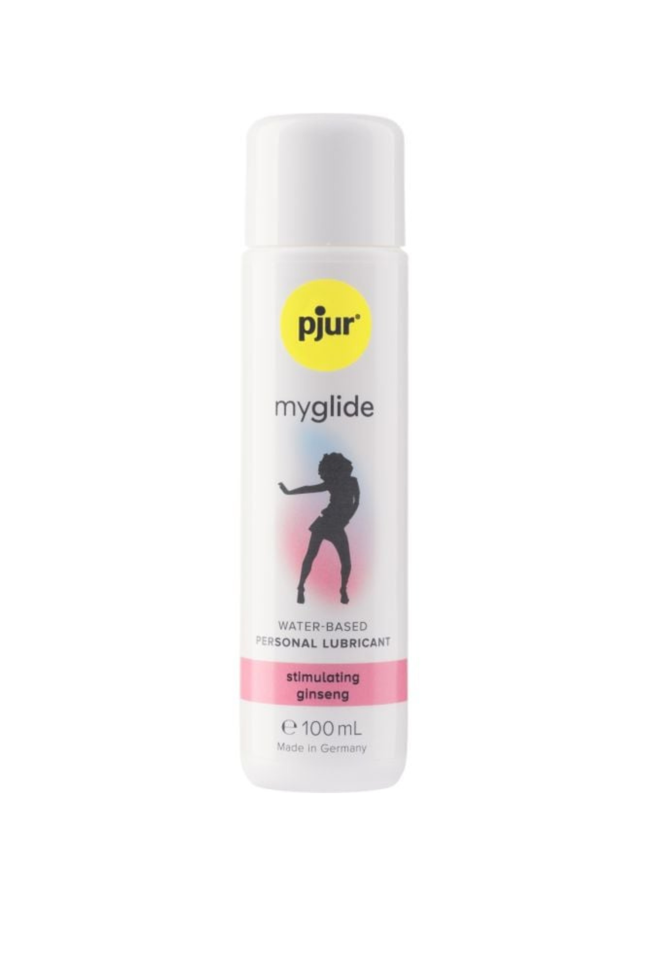 Pjur My Glide Stimulating Transparent 100ml - Luxury Stimulating Waterbased personal lubricant designed for female desire, featuring natural ginseng for enhanced pleasure.