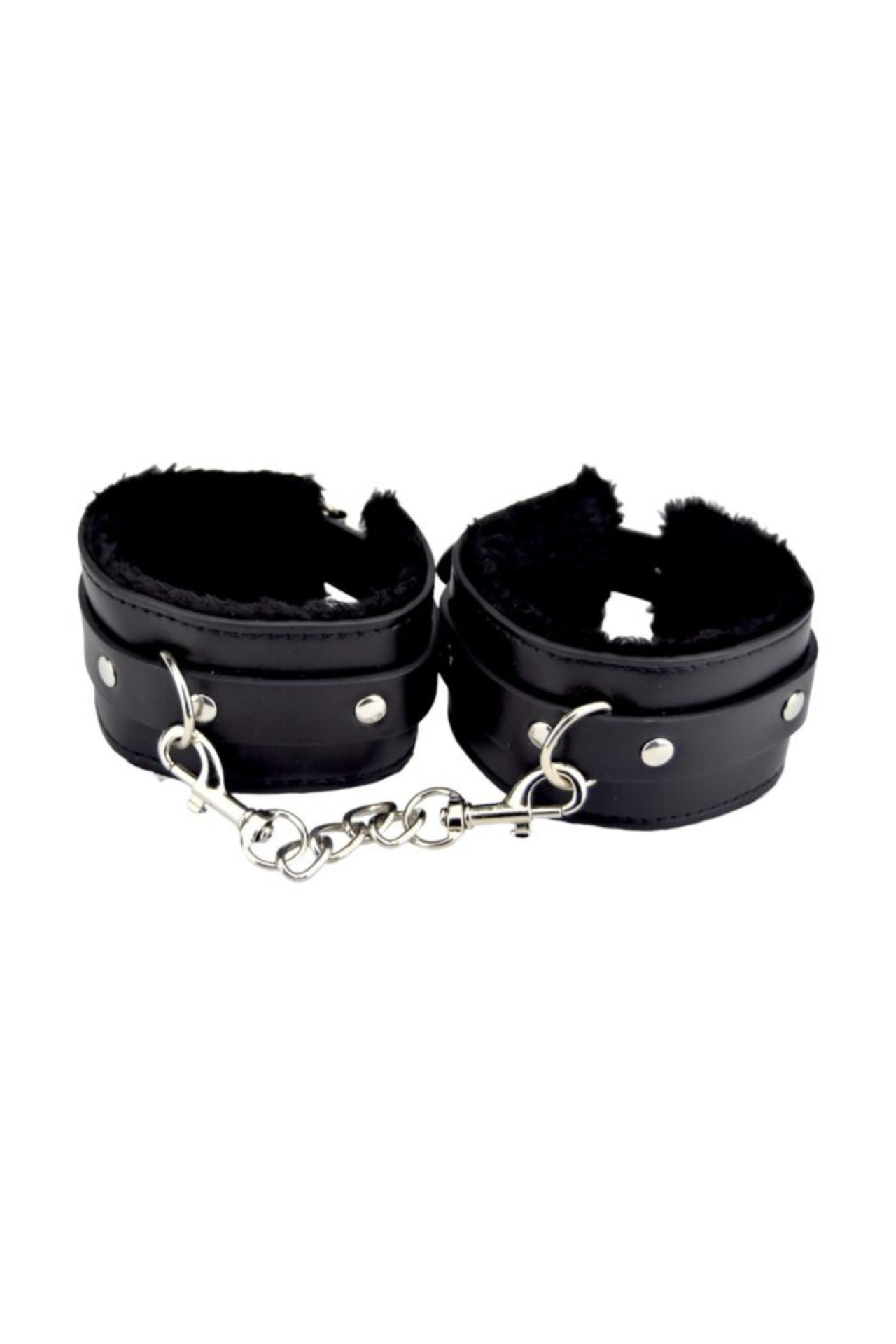 Bound to Please Furry Plush Wrist Cuffs - Stylish and Comfortable BDSM Restraints