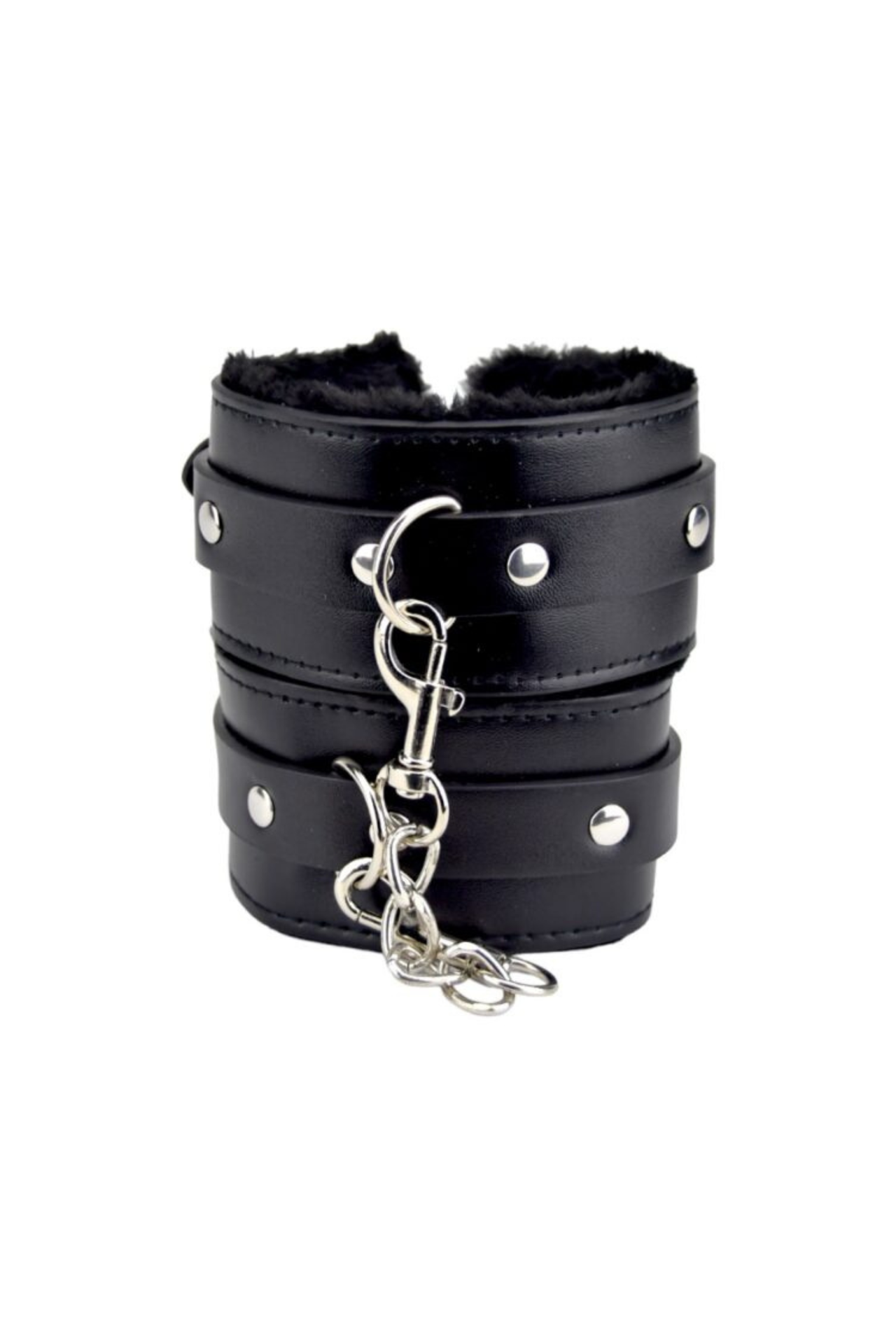 Bound to Please Furry Plush Wrist Cuffs - Stylish and Comfortable BDSM Restraints