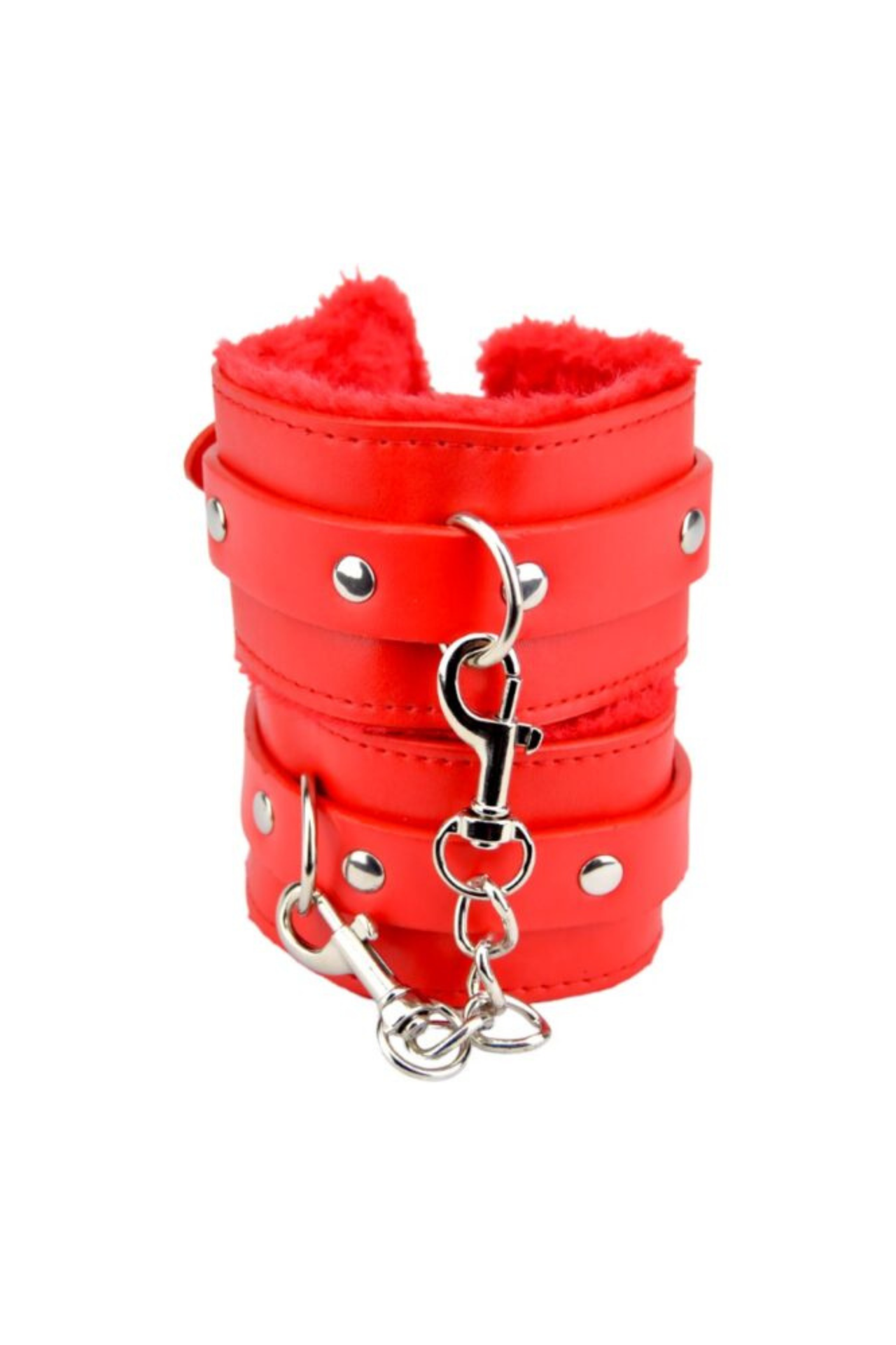 Bound to Please Furry Plush Wrist Cuffs - Stylish and Comfortable BDSM Restraints