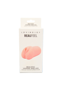 Loving Joy Realistic Vagina and Ass Stroker with optional bullet vibrator integration, enhancing stimulation and luxury pleasure.