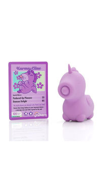 Unihorn Karma Lilac - 10 Vibration Speeds, 10 Tongue Motion Patterns | Mini Unicorn Vibrator