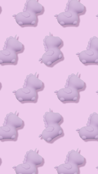 Unihorn Karma Lilac - 10 Vibration Speeds, 10 Tongue Motion Patterns | Mini Unicorn Vibrator