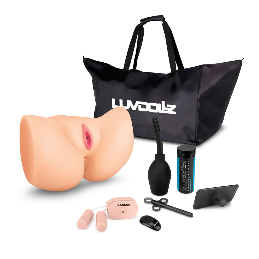 Luvdollz Remote Control Spread Eagle Pussy & Ass Kit