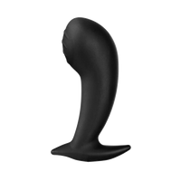 a black object with a long tail on a black background