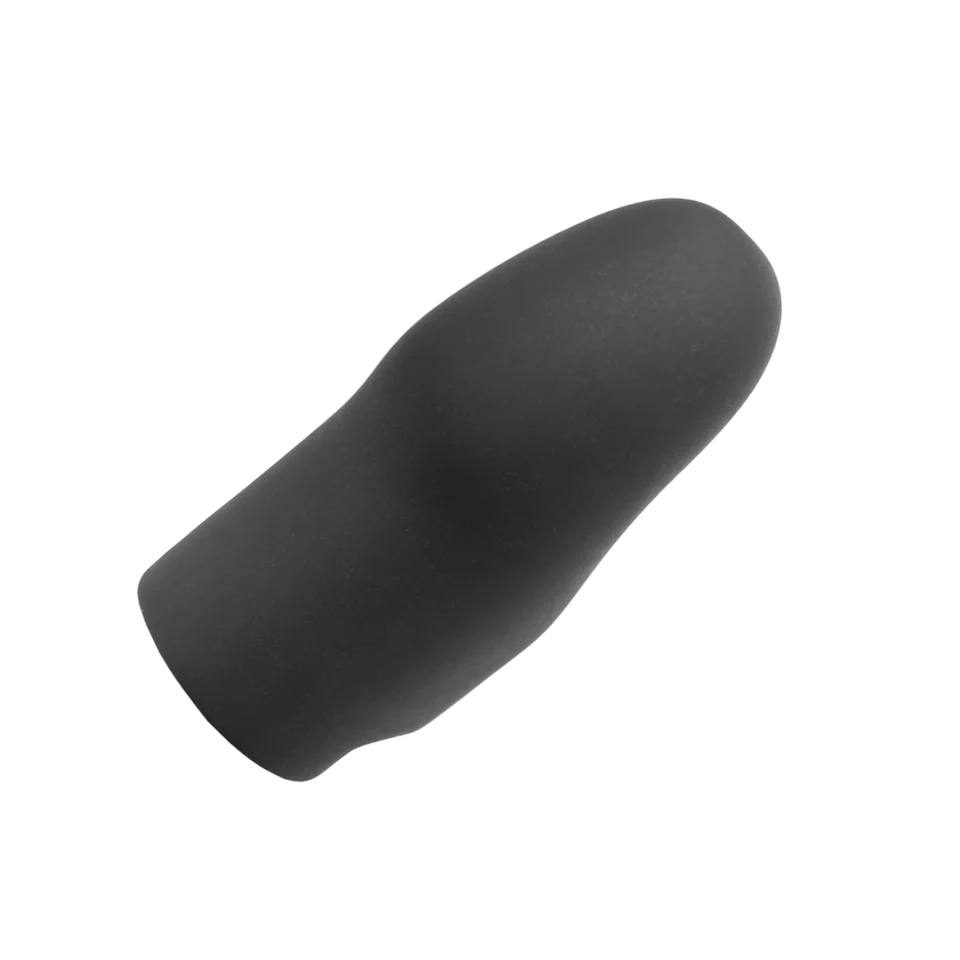 an image of a black object on a black background