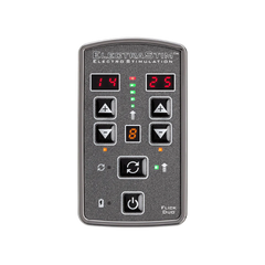 an electronic device with buttons and buttons on it