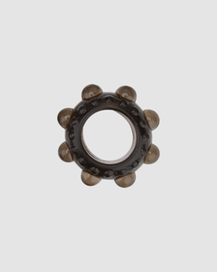 LUXE Textured Cock Ring Set - 6 Textured Rings for Intense Pleasure