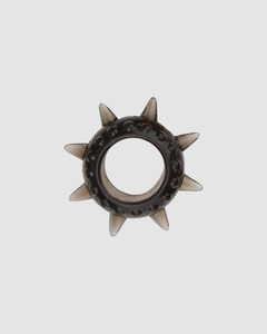 LUXE Textured Cock Ring Set - 6 Textured Rings for Intense Pleasure