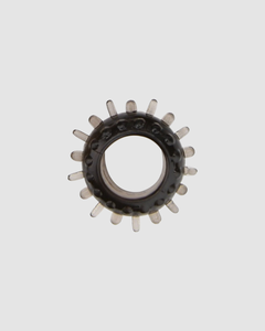 LUXE Textured Cock Ring Set - 6 Textured Rings for Intense Pleasure
