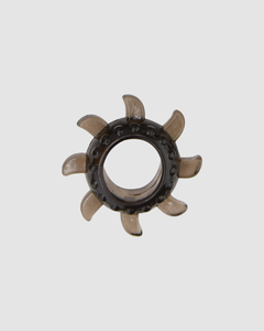 LUXE Textured Cock Ring Set - 6 Textured Rings for Intense Pleasure