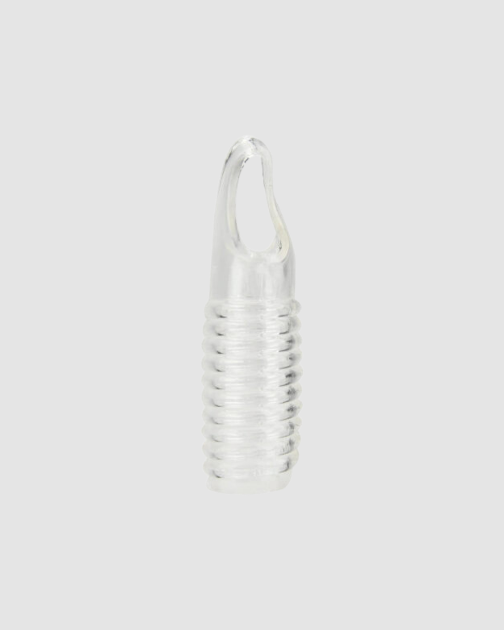 REV REV-SLEEVES textured penis sleeve with girth boost design, enhancing sensations and stimulation for increased pleasure.