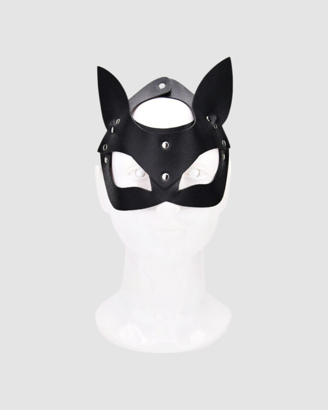 Bound to Play Kitty Cat Face Mask - Adjustable Fit, PU Leather, Multiple Colors