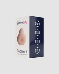 Real Feel Male Masturbator: Lifelike Anus Design, Textured Canal, 12.5cm Length