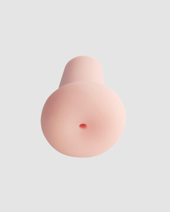 Loving Joy Real Feel male masturbator with lifelike anus design, textured canal, 12.5cm length, realistic adult pleasure toy