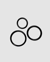 Visual of the Me You Us Pegging Harness Kit demonstrating its interchangeable O-rings for customisation, making it an exquisite choice for pegging harness enthusiasts.